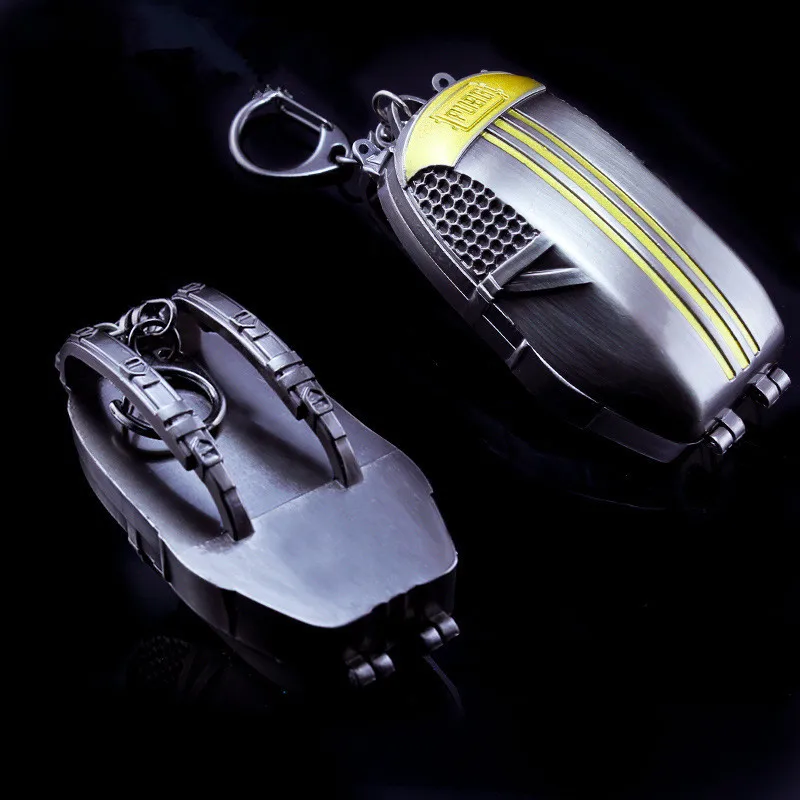  Game New Playerunknown's Battlegrounds Parachute bag Model PUBG Logo Keychain Pendant Cosplay acces