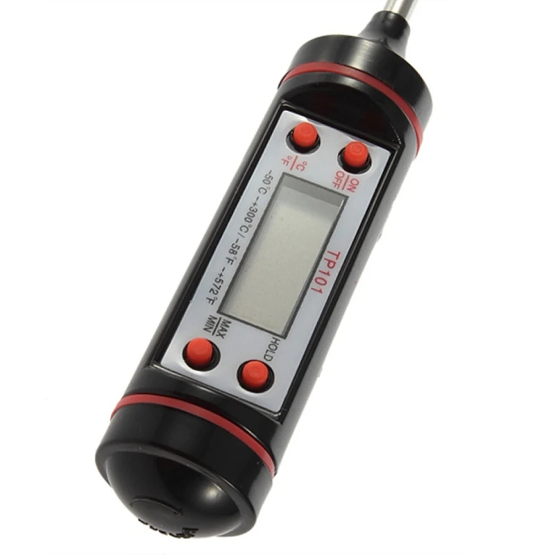 Цифровой термометр для приготовления пищи датчик температуры для барбекю кухонный ЖК-дисплей