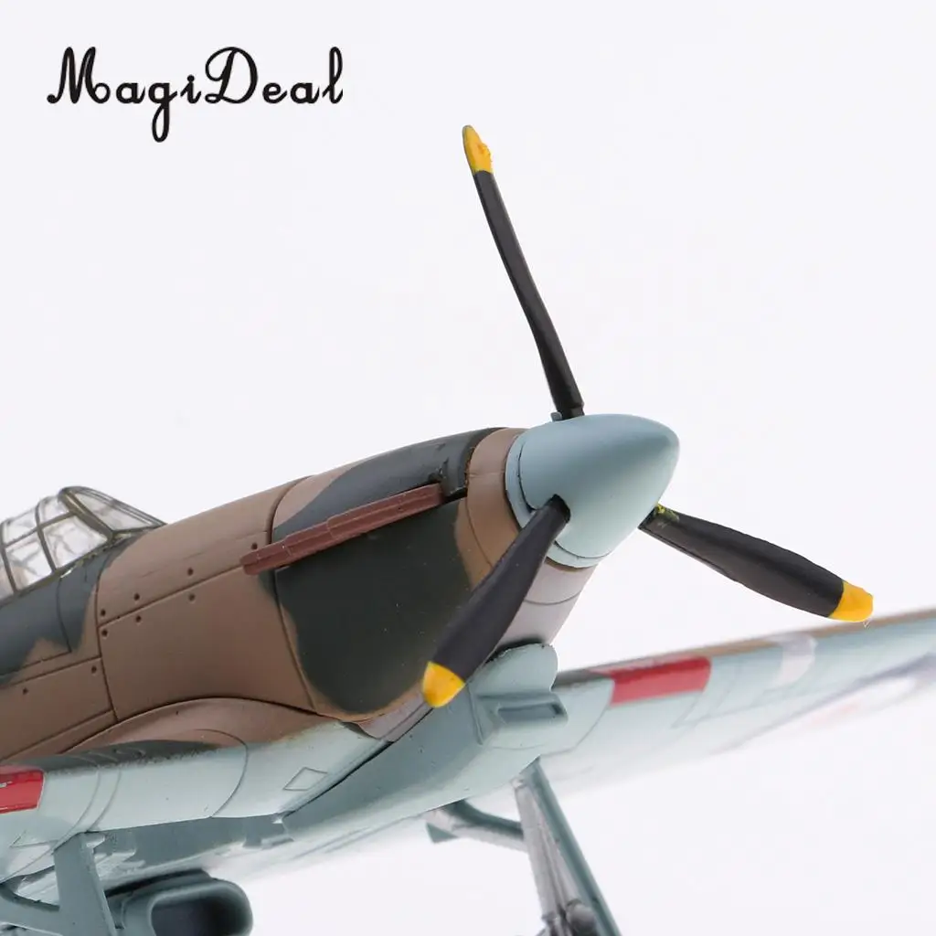 1: 72 Масштаб сплав металлическая модель Hawker Hurricane Mk HB литой самолет домашний Декор Орнамент