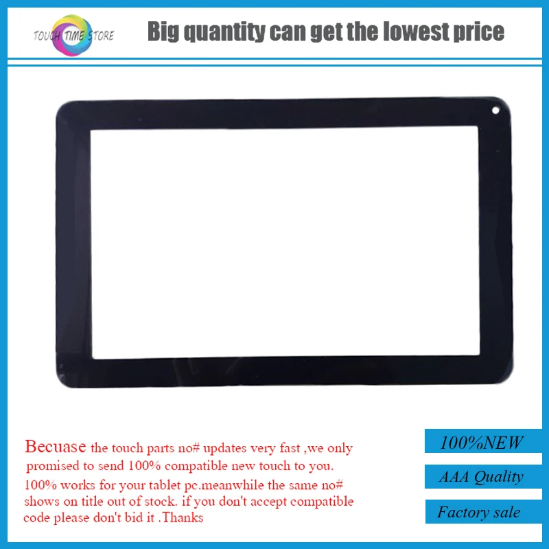 

New for 9" iGET SCHOOL N9A Tablet 50Pins Capacitive touch screen panel Digitizer Glass Sensor Replacement Free Shipping