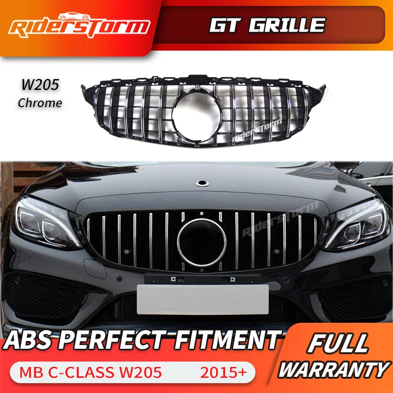 11. 11 promotion For W205 GT AMG GTR Grille Front GT R Grill for Mercedes Benz W205 c class 2015+ Grille with/No Camera hole 11. 11 promotion For W205 GT AMG GTR Grille Front GT R Grill for Mercedes Benz W205 c class 2015+ Grille with/No Camera hole