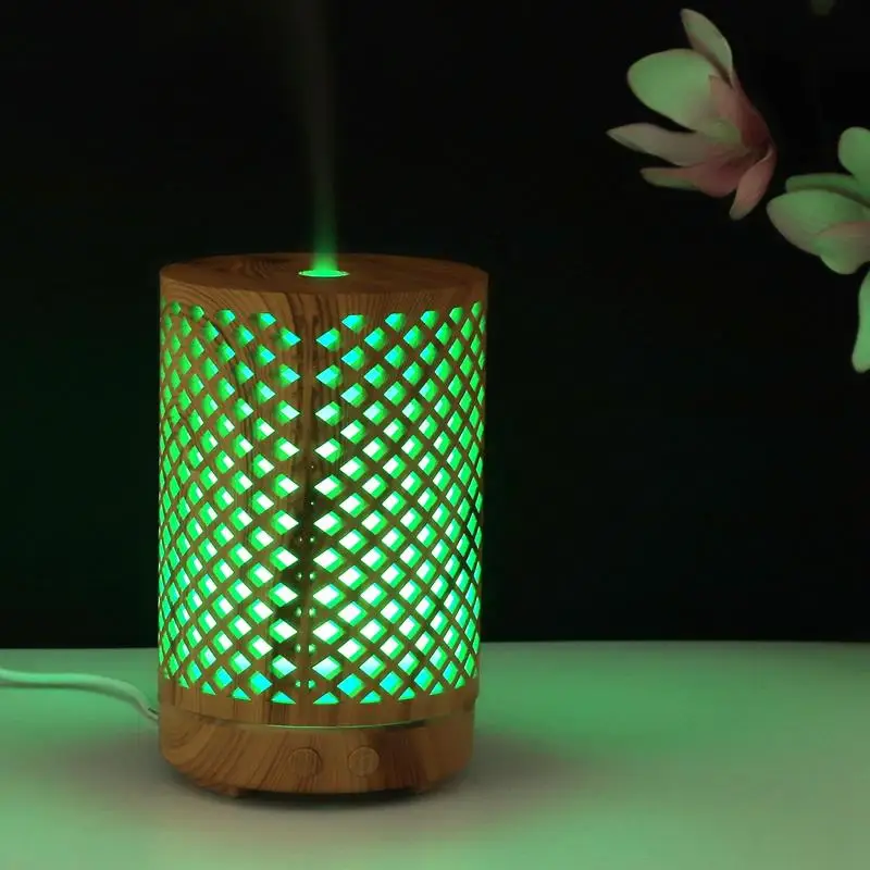 Essential Oil Diffuser 100Ml Air Humidifier Aroma Lamp Aromatherapy Electric Ultrasonic Aroma Diffuser Mist Maker