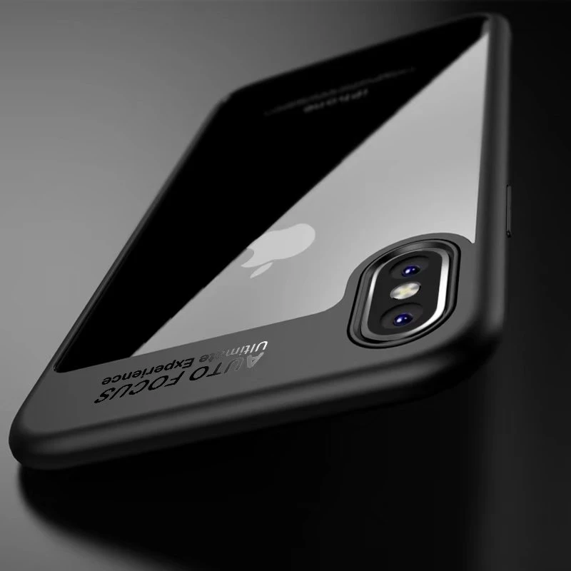 

Phone Case For Samsung S8 S9 Plus A8 2018 Soft Silicon+Clear PC Armor Back Cover For iPhone 6 6s 7 8 Plus X Huawei P20 Lite Coqu