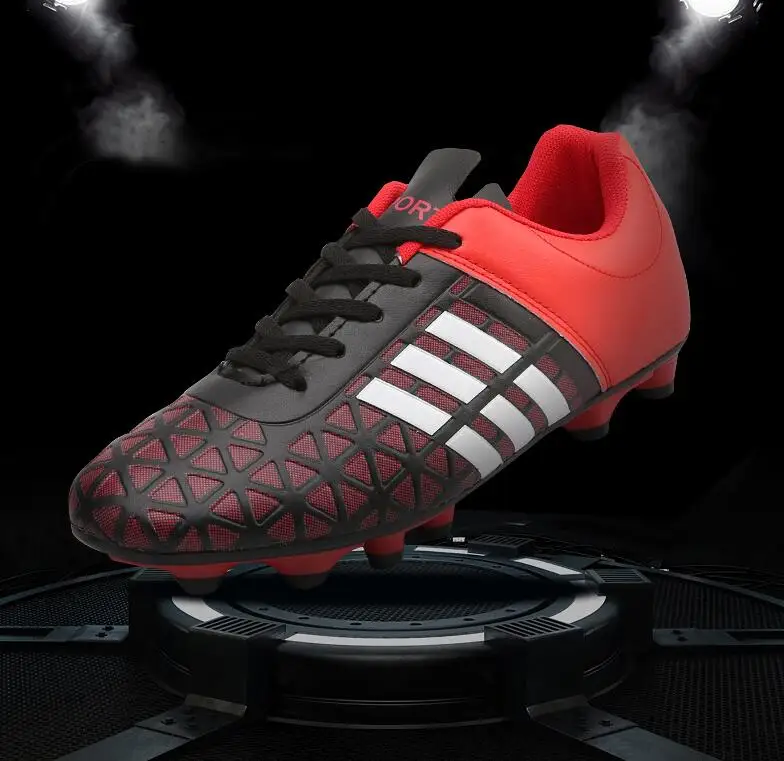 

Professional Soccer Shoe Mens Football Shoes TF Cleats Kids Women Futebol Training Indoor Sneakers Students Sport Futbol Hot Boy