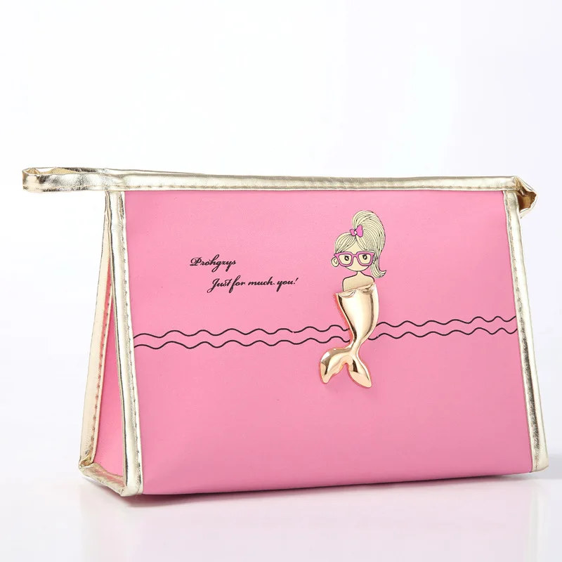 

New Cosmetic Bag, Wash Bag, Storage Bag, Mermaid Pattern, Multi-color
