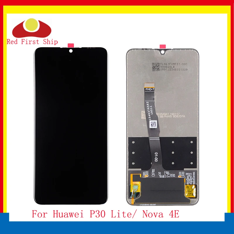 

Original 6.15" For Huawei P30 Lite LCD Display Touch Screen Digitizer Assembly For Huawei Nova 4E Pantalla monitor LCD Complete