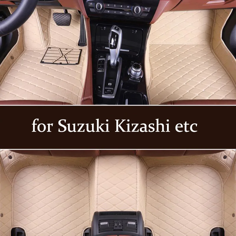 Автомобильные коврики на заказ для Suzuki Kizashi 2010 2016s Swift 2005 2017s Vitara 1997 2018 SX4 2007 модели