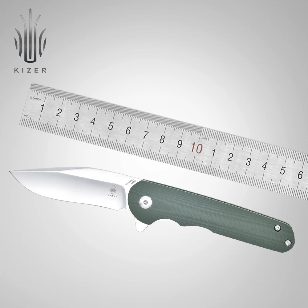 Kizer складной карманный нож V3454N1/V3454N2 Flashbang для выживания Высокая твердость