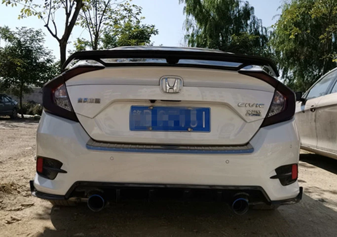 2015 2016 2017 2018 New style big spoiler for honda civic by 