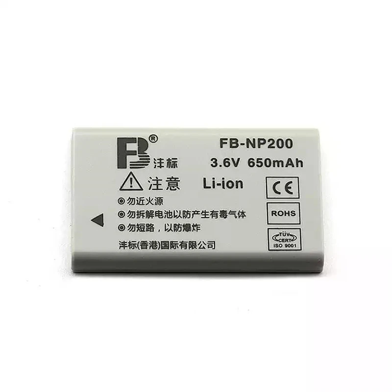 NP 20 0NP 200 lithium batteries NP200 Digital camera battery For