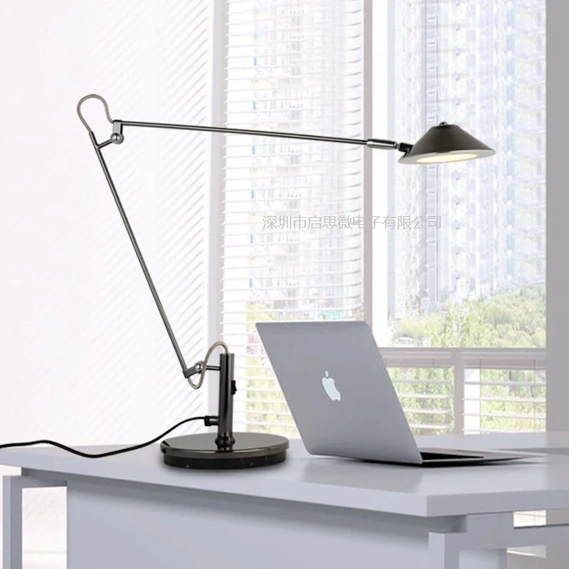 Eye Protection Long Swing Arm Desk Lamp Led Table Lamp Office Led