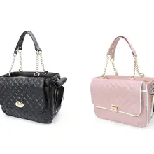 Переноска для собак, переноска для животных, переноска для кошек, искусственная кожа, сетка, дышащая сумка для собак, переносная дорожная сумка для собак, кошек