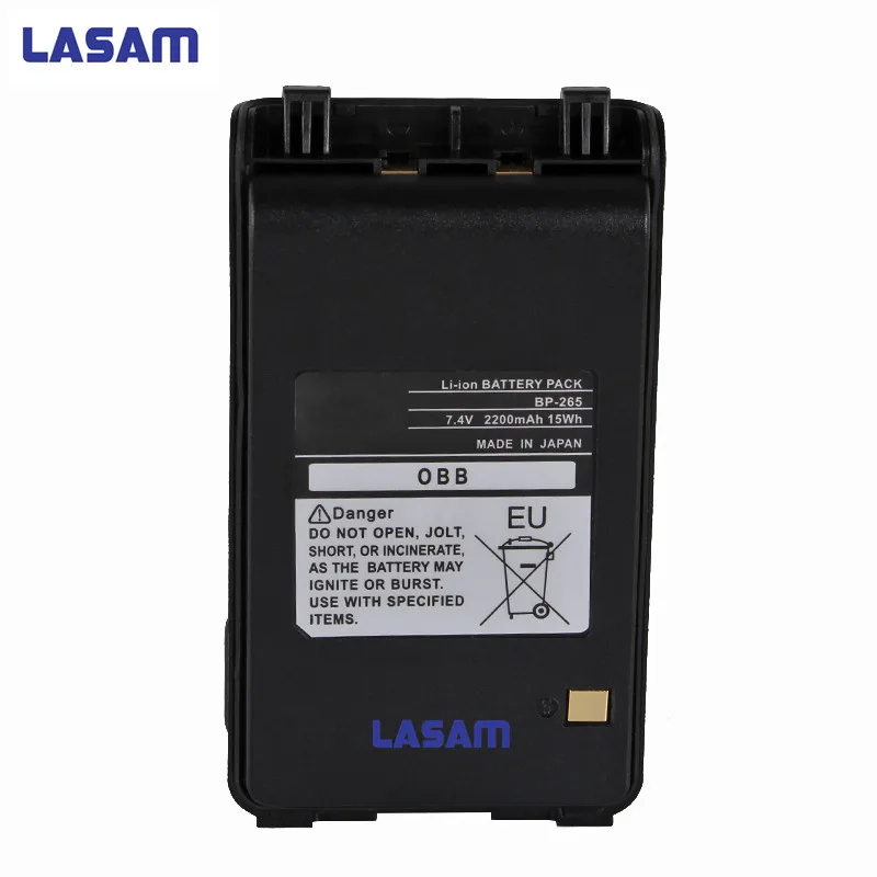 

LASAM BP-265 7.4 V 2200 mAh Li-Ion Battery Pack for IC-V80E/IC-F3001/IC-F4001 IC-F3002 IC-F4003, IC-4101/F4108D walkie talkie
