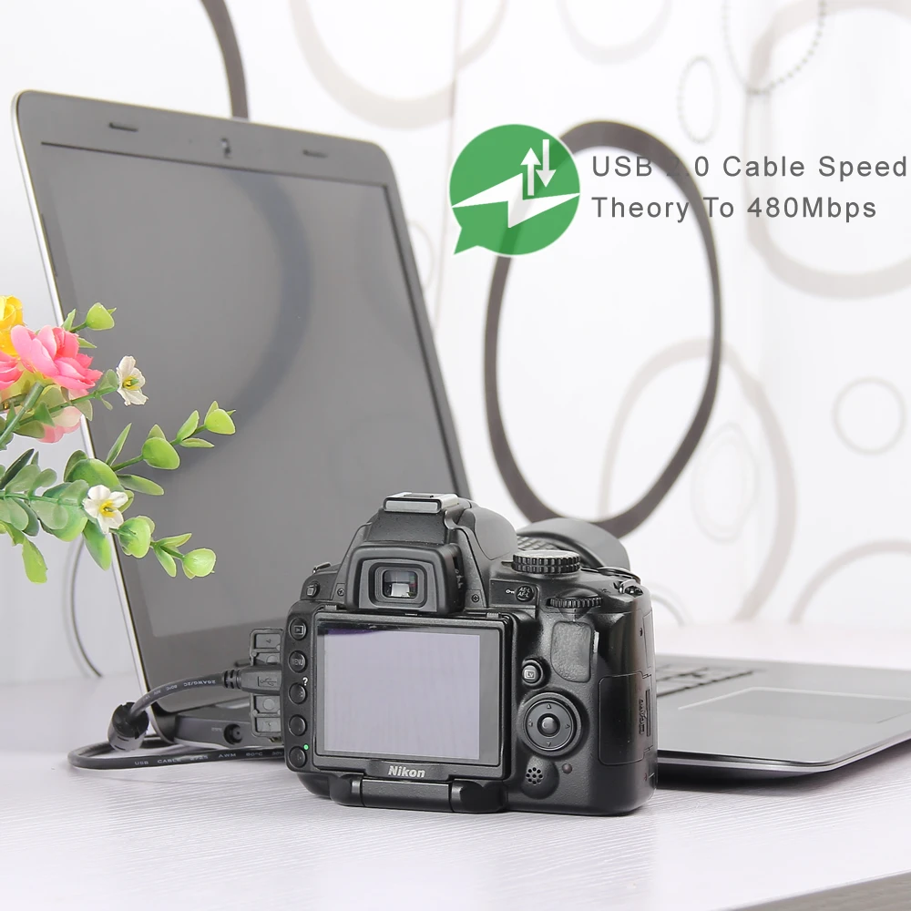 USB кабель для зарядки и синхронизации данных Шнур ПК камеры Sony Cybershot DSC W800 B/S H90 H100