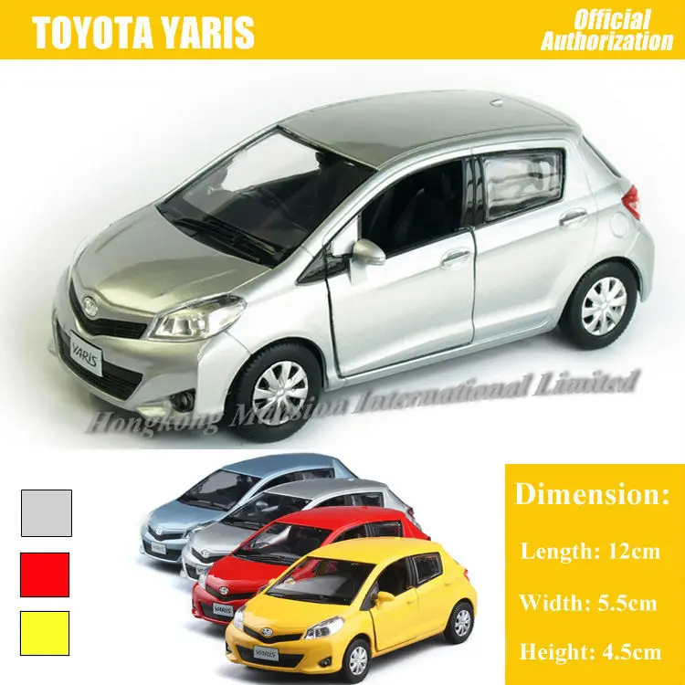 

1:36 Scale For TOYOTA Yaris Diecast Alloy Metal Car Model Collection Model Pull Back Toys Car