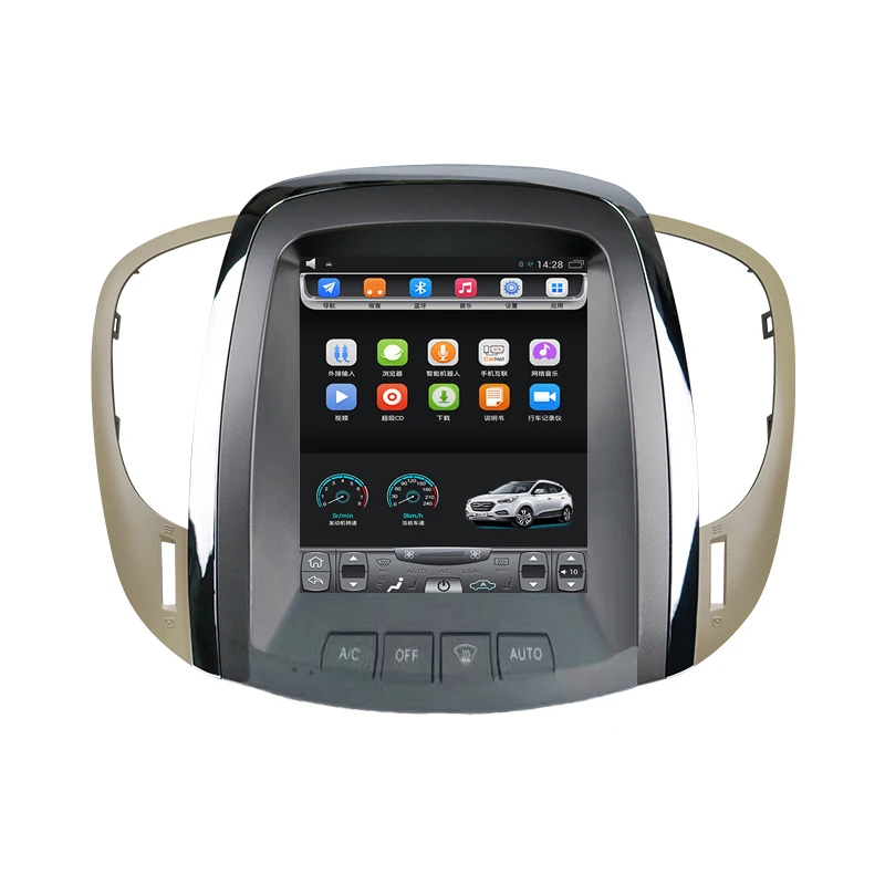 

2009-2012 LaCrosse 10.4 inch Tesla Vertical touch Screen Android Car GPS Navigation multimedia Video Bluetooth Wifi