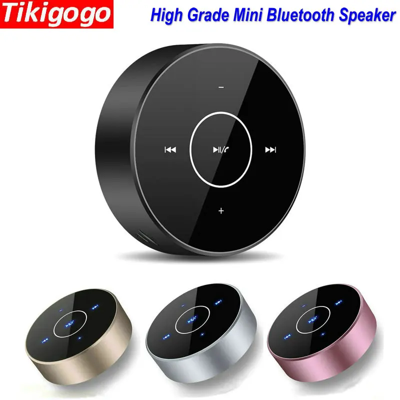 

Tikigogo Touch Control bluetooth speaker for phone computer PC Laptop stereo Handsfree Portable Mini wireless bluetooth Speaker