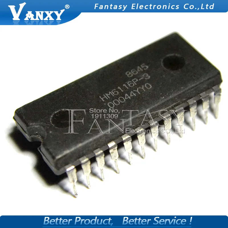 5 шт. HM6116LP-3 6116 DIP HM6116 HM6116LP HM6116LP-4 Новый оригинал | Электронные компоненты и