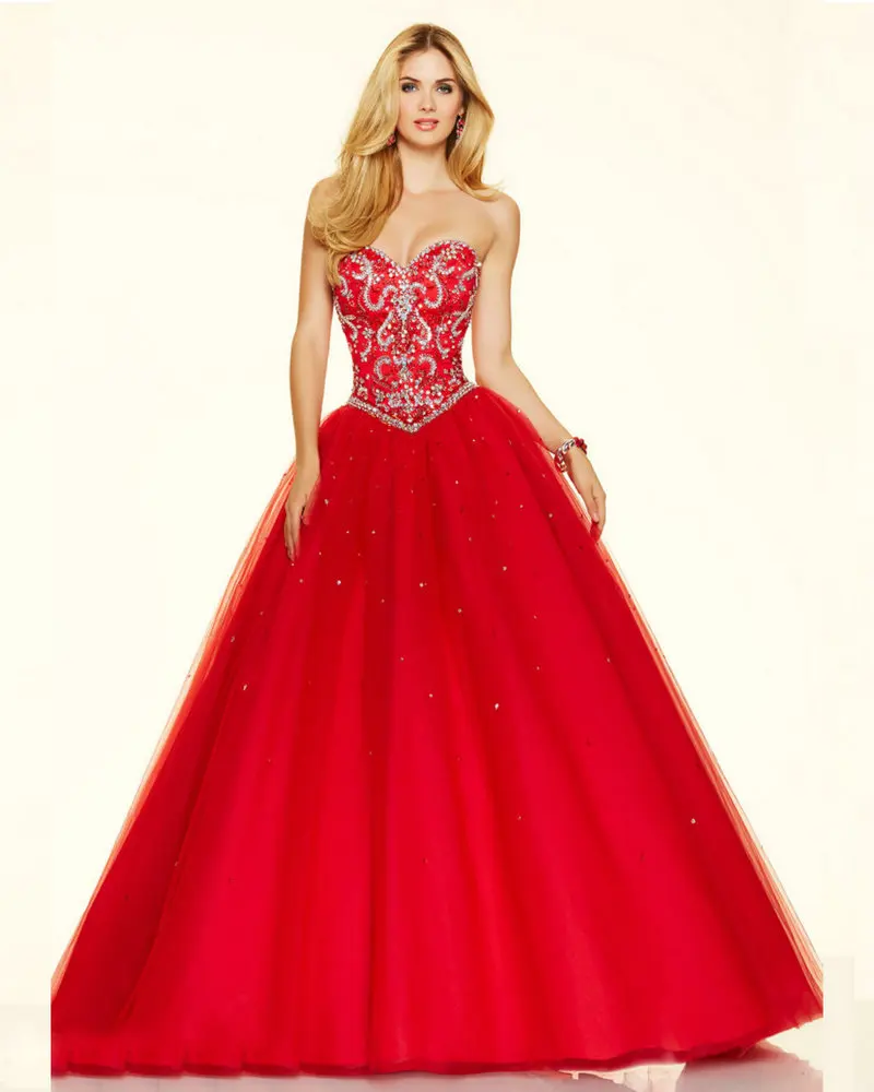 Popular Red Corset Prom DressBuy Cheap Red Corset Prom Dress lots from