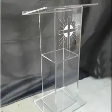 Высокое качество, современный дизайн, дешевые акриловые трибуна из акрила pulpit