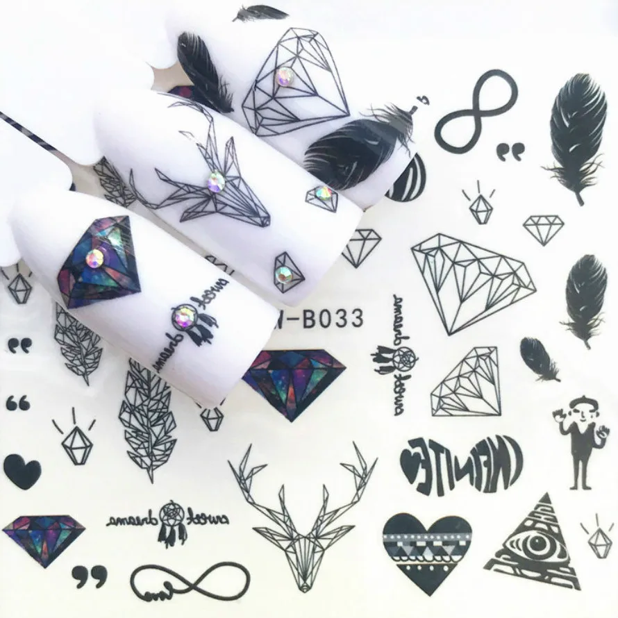 1 шт. Diamond Лось временная татуировка милые тату-наклейка в виде Звезды Любовь Для