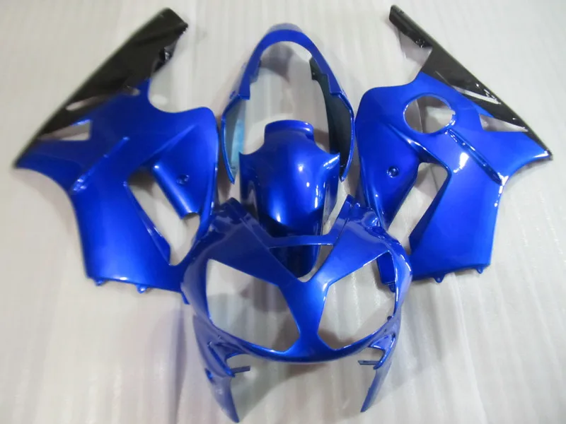

Injection mold Fairing Kit for KAWASAKI Ninja ZX12R 02 03 04 05 ZX 12R 2002 2004 2005 Blue black Fairings set+7gifts KX02