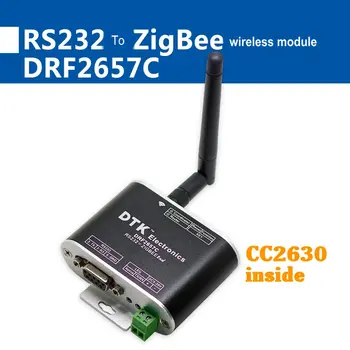 

RS232 to ZigBee Wireless Module (1.6 Km Transmission, CC2630 Chip, Far Exceed CC2530)