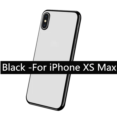 Мягкий прозрачный чехол из ТПУ для iPhone XR/XS Max, роскошный Ультратонкий противоударный прозрачный чехол, хорошее качество, Лучшая цена, A20 - Цвет: Цвет: желтый