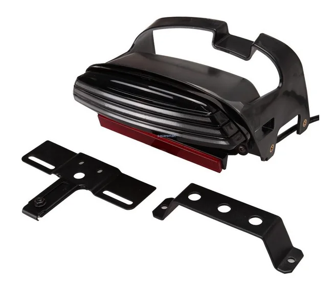 

Tri-Bar Fender LED Tail Brake Light for Harley Dyna Fat Bob FXDF 2008 Up