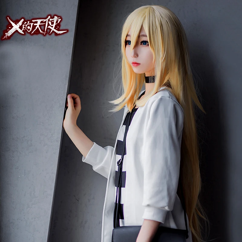 Anime Angels of Death Rachel Gardner Costume Cosplay Zack Ray Satsuriku no Tenshi Costumes Isaac Foster Halloween Party A Set