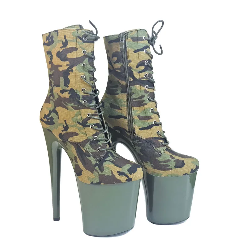 

Leecabe Beautiful Pole Ankle High Heel platform Boots Vegan Boots Costume Boots Pole Dancing boot