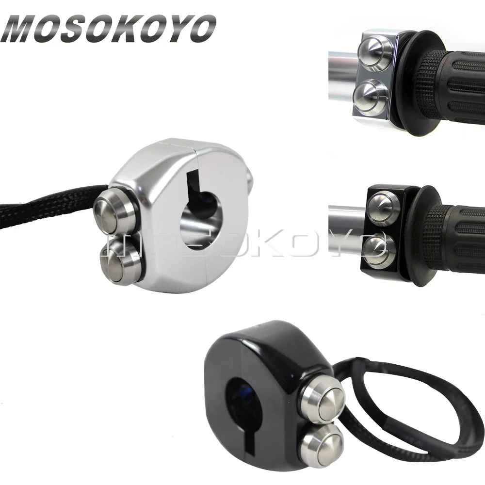 M switch кнопки управления ЧПУ алюминий 22 мм руль переключатели 7/8 &quotРучка Бар для
