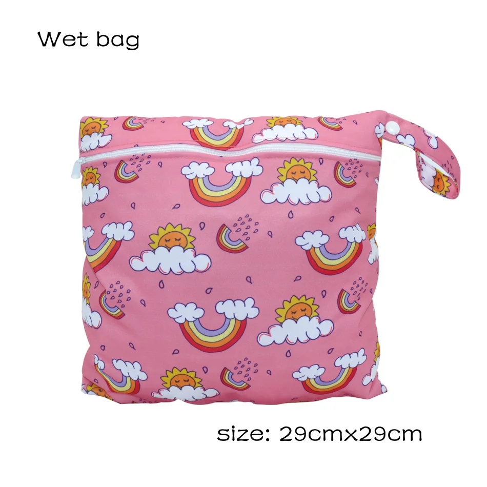 

Miababy 1pcs wetbag with handle 29cm*29cm