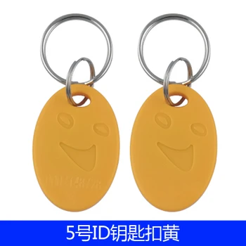 

1000Pcs EM4100 TK4100 125khz ID Keyfob RFID Tag Tags llaveros llavero Porta Chave Card Sticker Key Fob Token Ring Proximity Chip