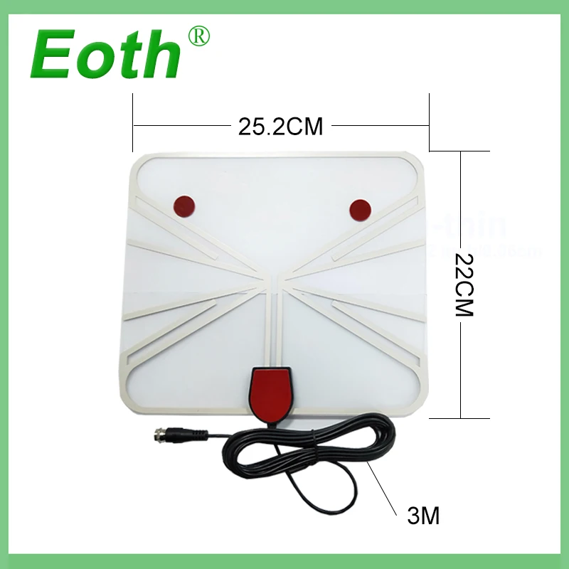 

TV Antenna Amplifier Free TV Fox HD Digital DTV Indoor TVFox HDTV Antena DVB-T DVB-T2 VHF UHF ISDB ATSC DVB Receiver Aerial