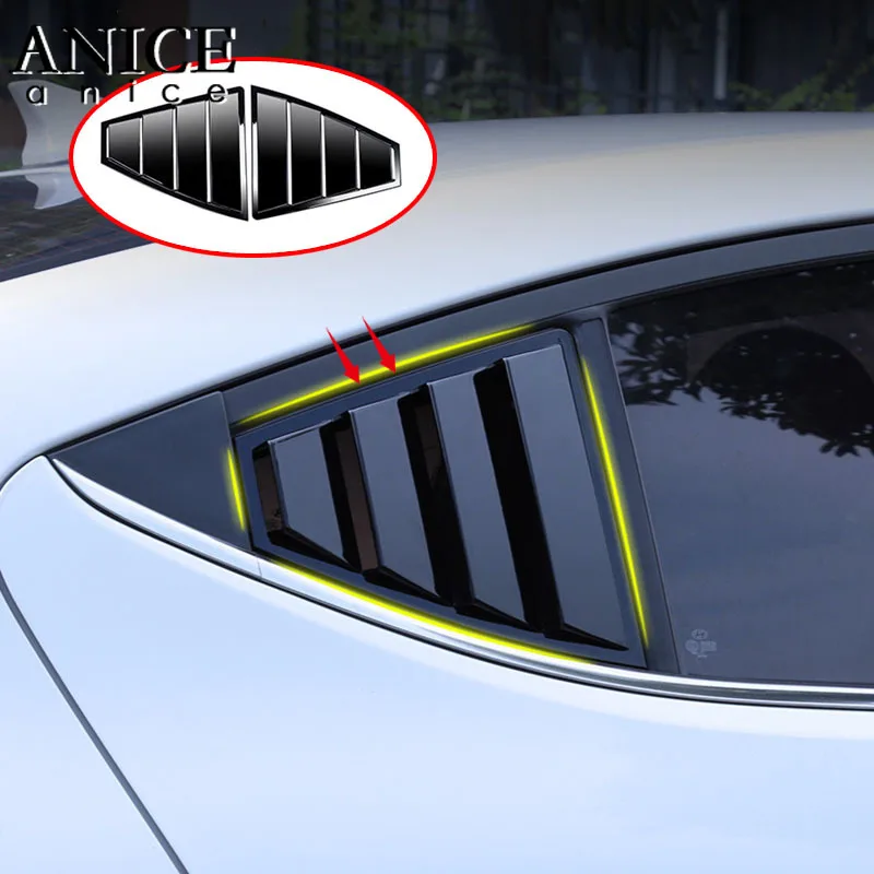 Для hyundai Elantra Avante Sedan ABS защита для задней двери и окна жалюзи Рамка подоконник формовочная крышка наклейка отделка