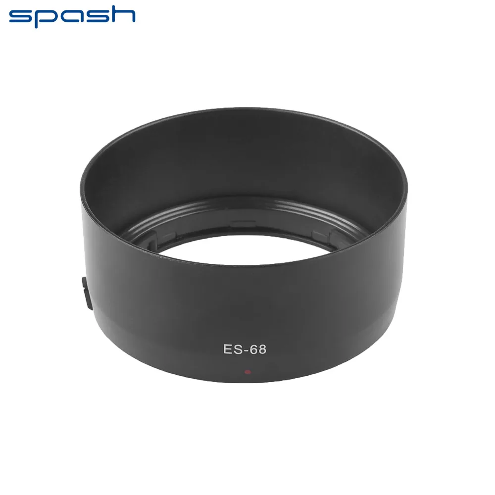 Spash New ES 68 Lens Hood for Canon EF 50mm f/1.8 STM Lens with 2pcs