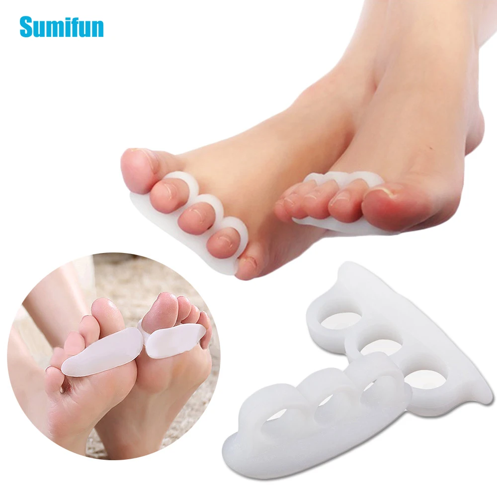 60Pcs Toe Spacers Toe Separator Toe Stretchers for Men and Women Bunion