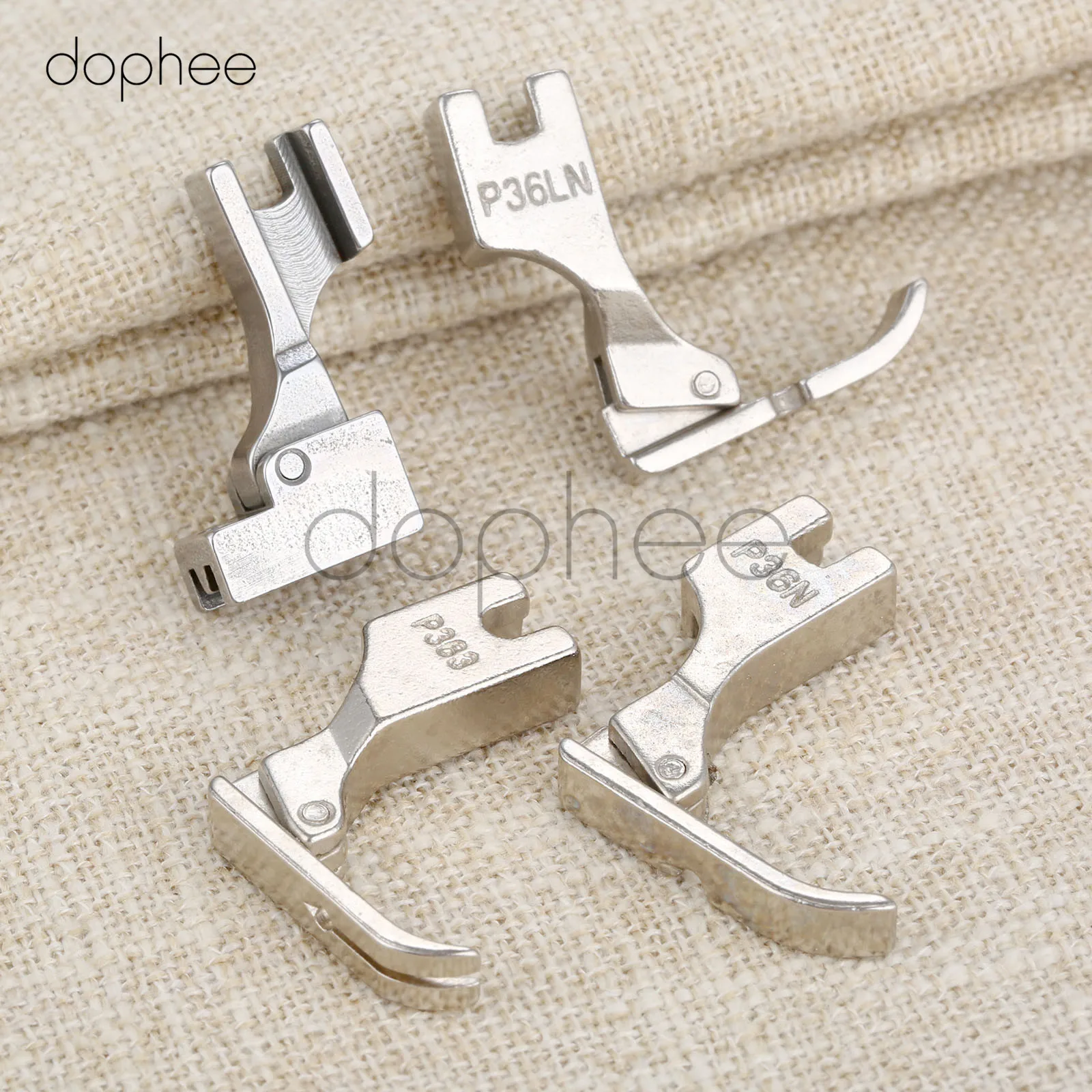 Dophee 4 шт. P36N + P36LN P363 S518N прижимная лапка на молнии для JUKI BROTHER SINGER доставку типичные