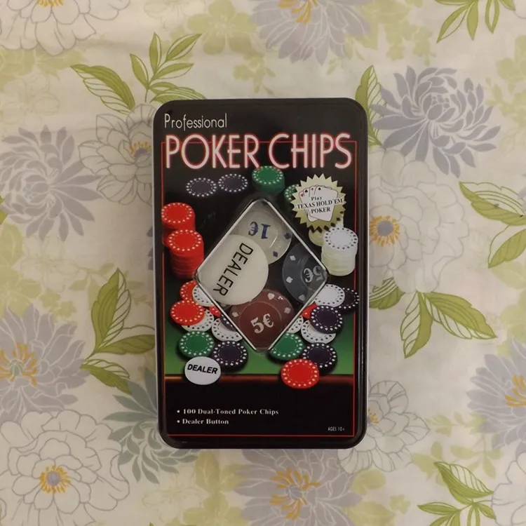 Высокое качество Casino chips в форме фишек Казино Техас фишки для покера 100 чипы игра Жетоны пластиковые покерные фишки 1/5/10/25 четырех пар K8356
