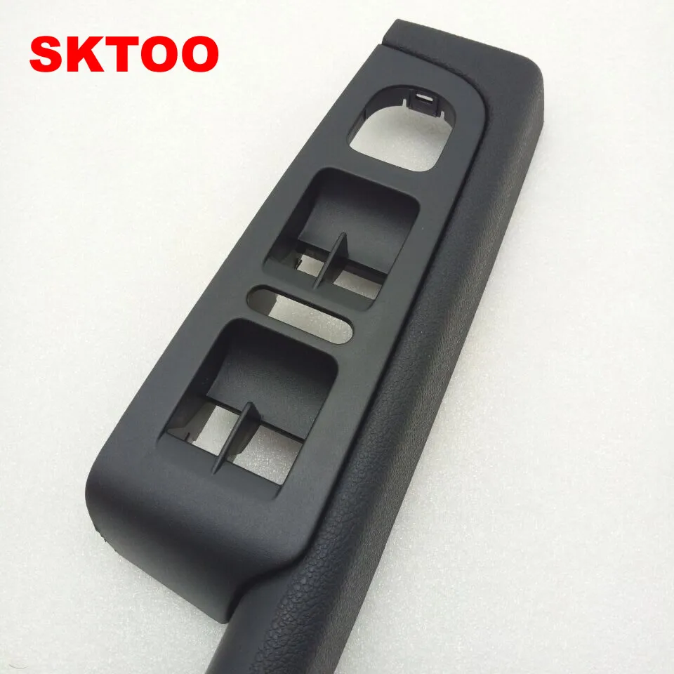 

SKTOO For Skoda Superb door handle,front left door armrest box,driver side inner handle frame,the lifter switch box black