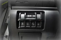 Lapetus для Subaru XV Crosstrek 2017 2018 ABS фары кнопка включения лампы Frame литья гарнир Обложка отделка цельнокроеное платье/ 2 цвета