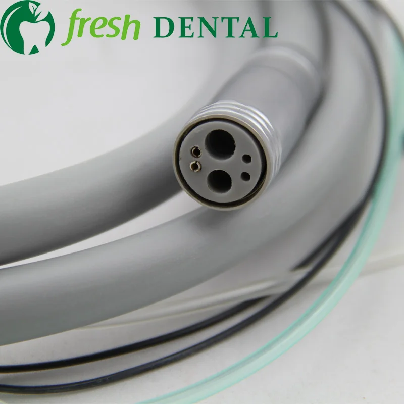 5PCS Dental 6 holes silicone Fiber Optic tubing Hose for handpiece 6