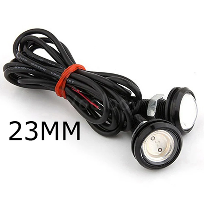 

23mm High brightness DRL Eagle Eye Daytime Running Light LED Car work Lights Source Waterproof Parking lamp