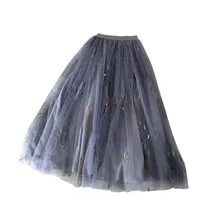 KENVY/брендовая модная женская Высококачественная Роскошная Осенняя элегантная юбка с пайетками