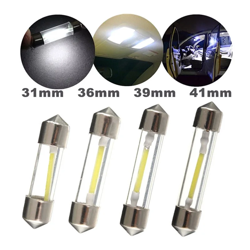 

Multi-function 31mm/36mm/39mm/41mm C5W Car LED License Plate Light Reading Light 12V 3W Motorcycle Auto Interior Roof Lights