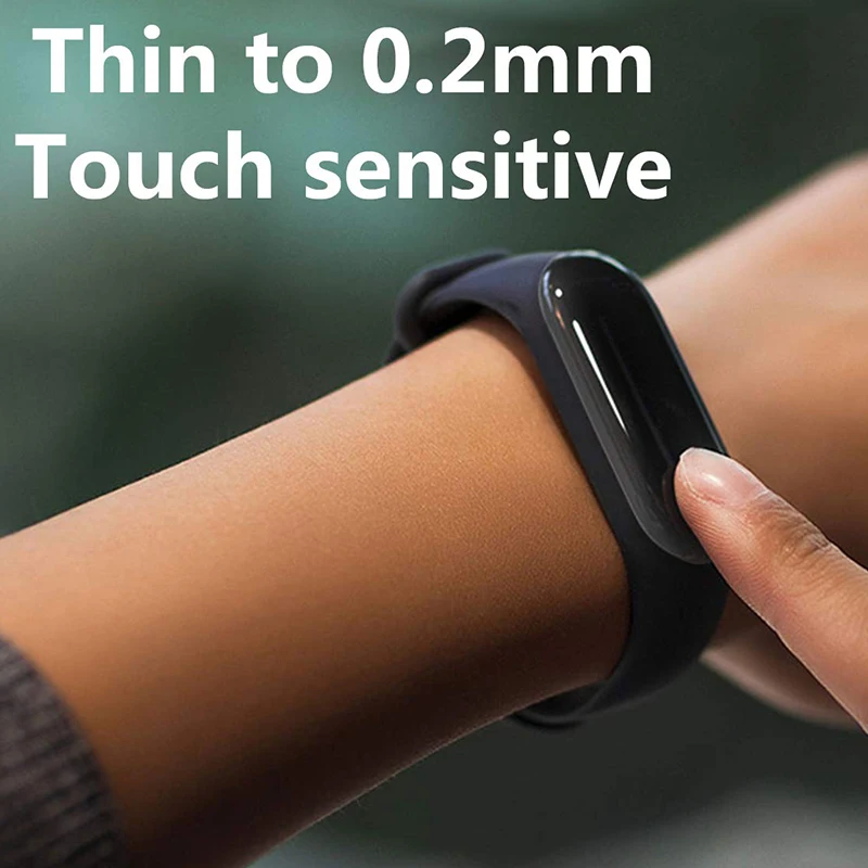 3 шт Полное покрытие экрана протектор стекло для Xiaomi Mi Band 4 защитная пленка на xaomi