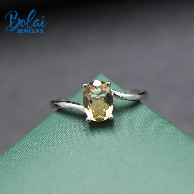 Женское Обручальное Кольцо Bolai Oval 8X6mm Nano Zultanite ювелирное изделие из стерлингового