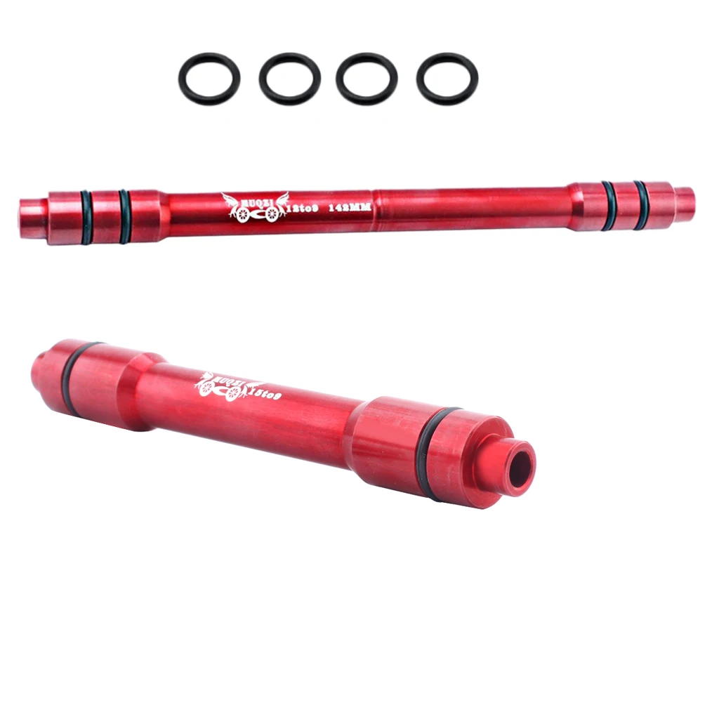 Bike QR 15mm to 9mm and 12 to 9mm Thru Axle Quick Release Hub Skewer Adapter