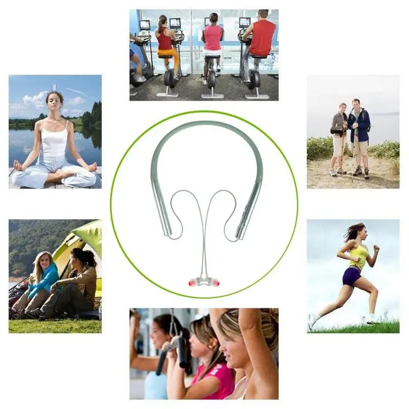VJ751 Wireless Bluetooth 5 0 Stereo Earphone microphone Handsfree Sport Earplugs Stereo Earbugs Bluetooth Earplugs for Phone new